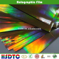 PET Holographic Film/Laser Film for UV print with SGS certificate